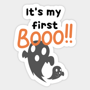 It's my first Halloween Sticker